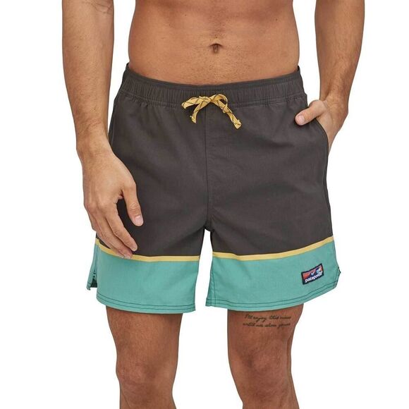 Men's Scallop Hem Stretch Wavefarer Swim Trunks Size Medium - Picture 1 of 5